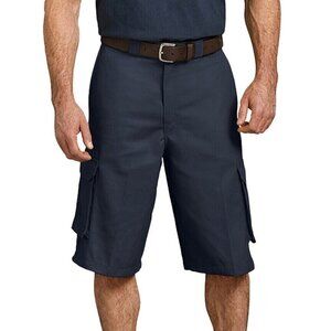 Dickies Shorts Men’s Size 42 Navy‎ Blue Loose Fit Cargo Work 13" WR888DN NEW